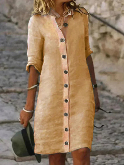 Lou - Elegante vestido de algodón