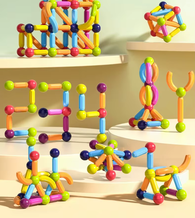 Blocchi MagnaFun - Giocattoli magnetici per il gioco creativo ed educativo