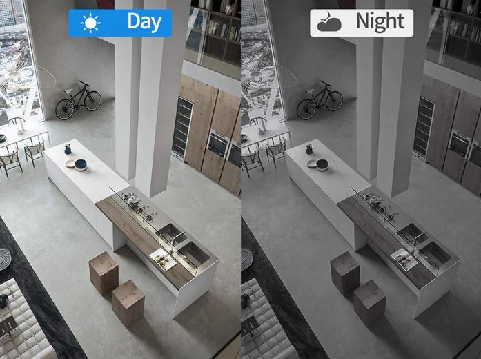 Telecamera di sorveglianza WiFi di Lille con visione notturna