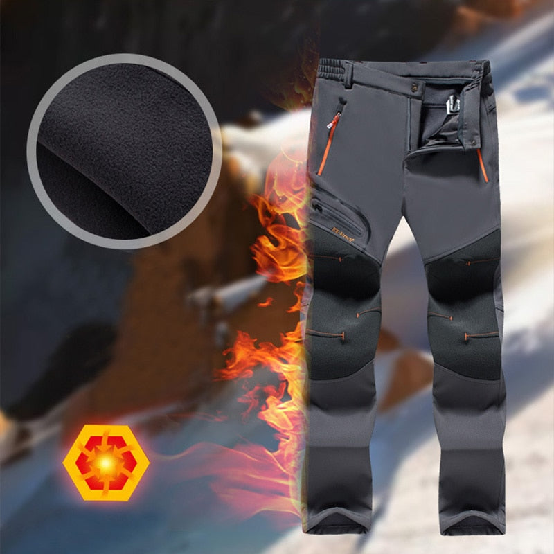 Set de salida de los hombres resistentes al agua y el invierno: chaqueta y pantalones