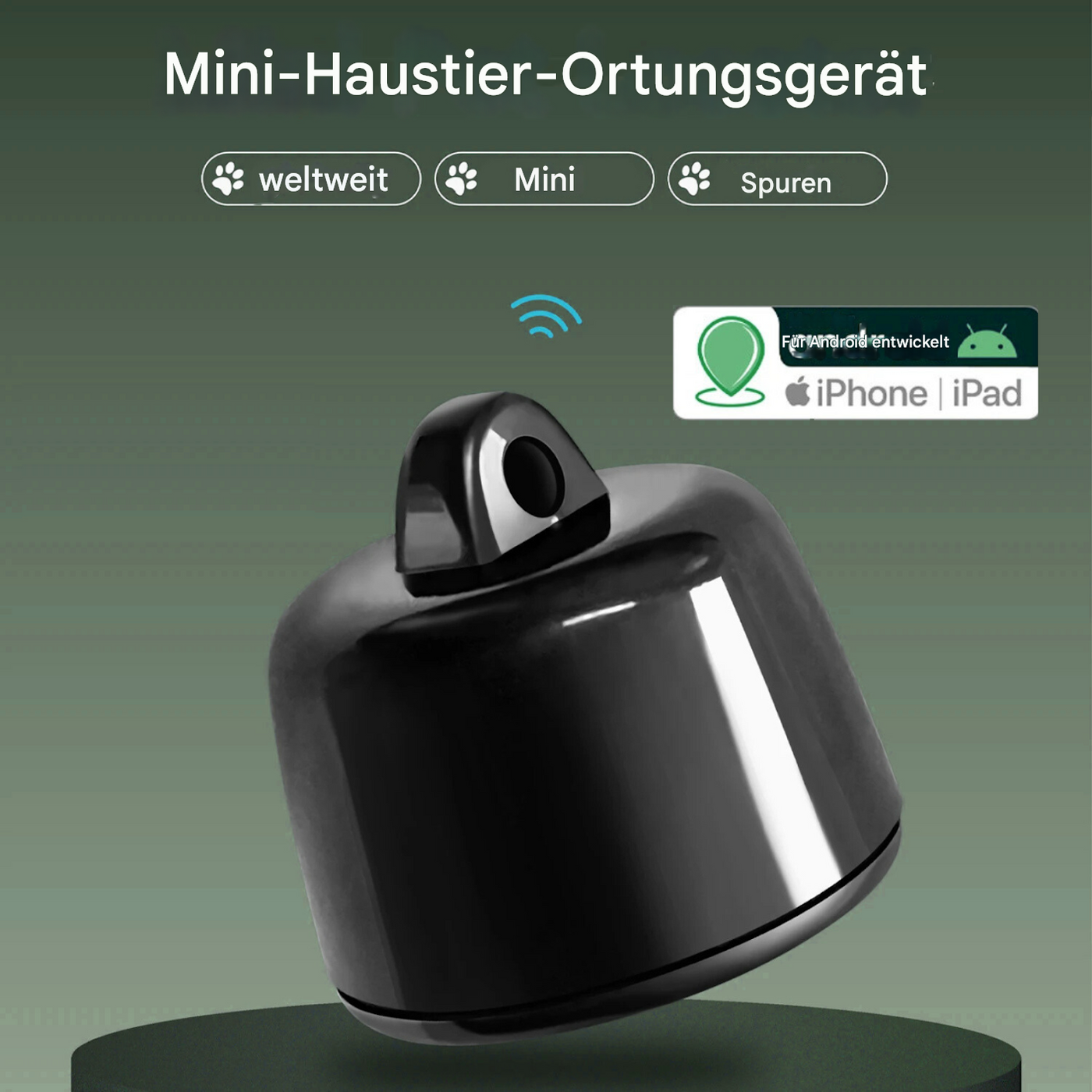 Mini localizzatore GPS per animali domestici SmartPet Tracker