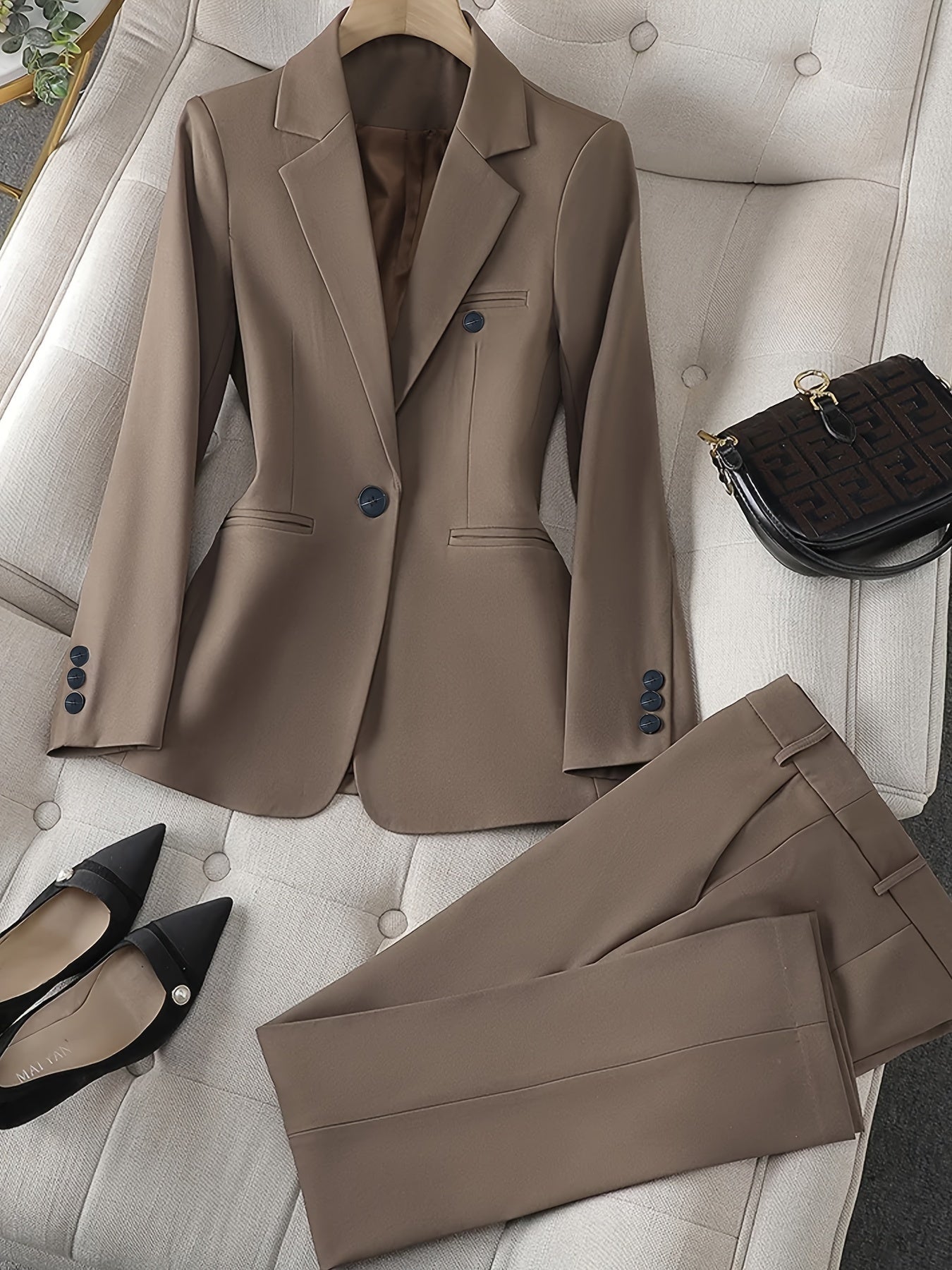 Blazer classico da donna con colletto a bavero - Senza tempo ed elegante - Per ogni stagione
