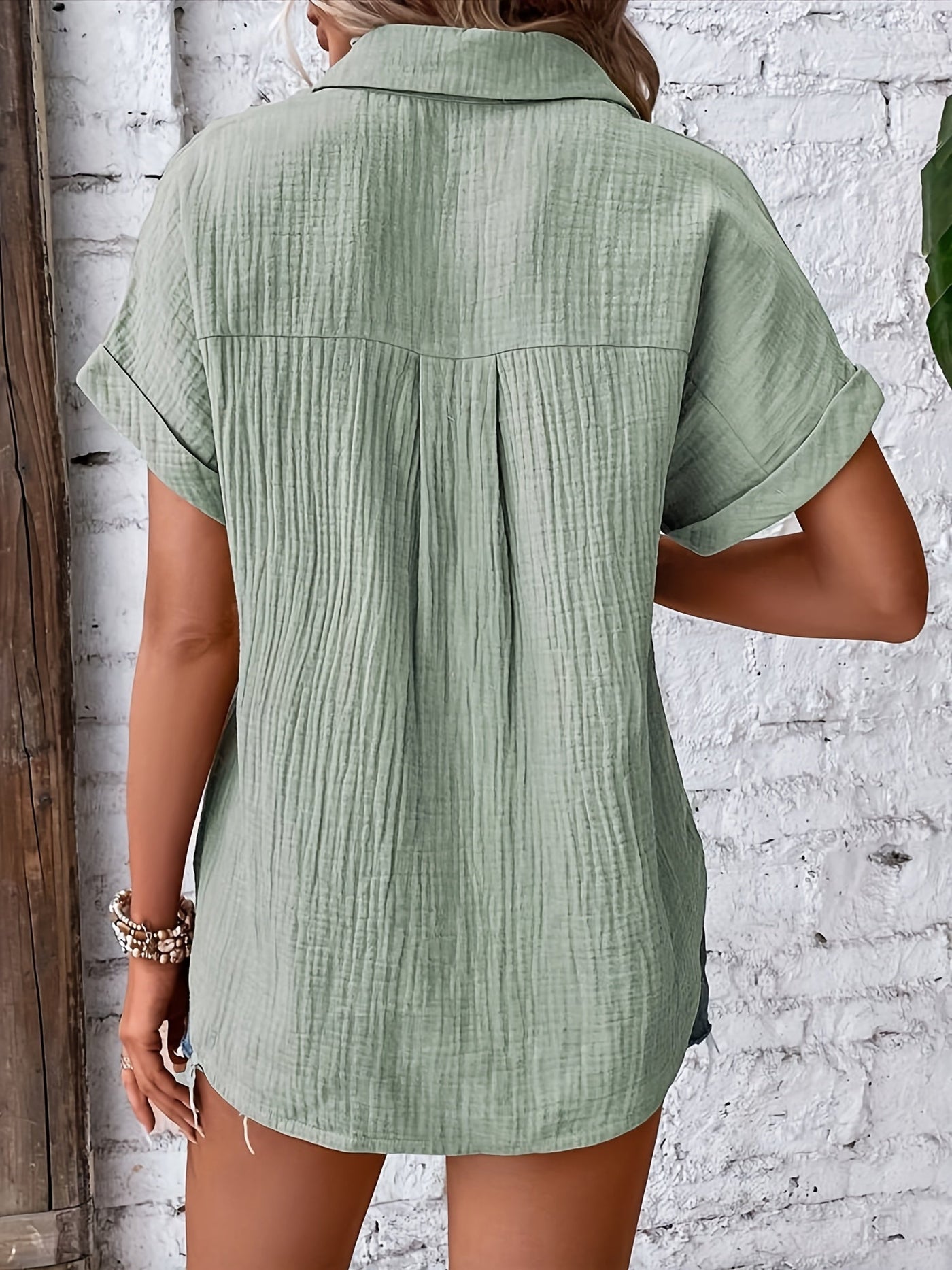 Nicole | Chemise décontractée en coton