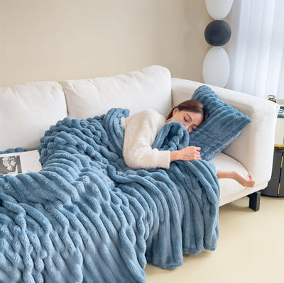 Coperta confortevole - il calore perfetto per le serate invernali