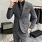Costume de mariage trois pièces coupe slim pour homme 