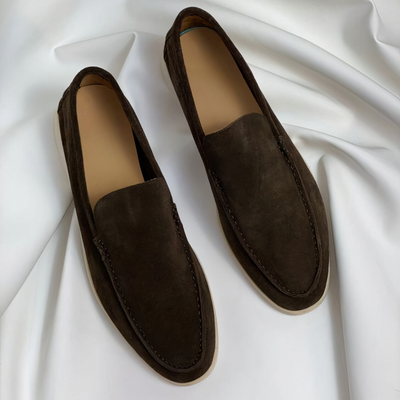 Gio - Mocassini in pelle vintage da uomo