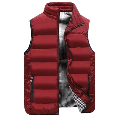 Chaleco acolchado premium: chaqueta elegante y de manga caliente para hombres y mujeres