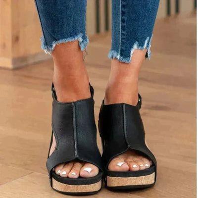 Vanessa - zapato ortopédico de piel