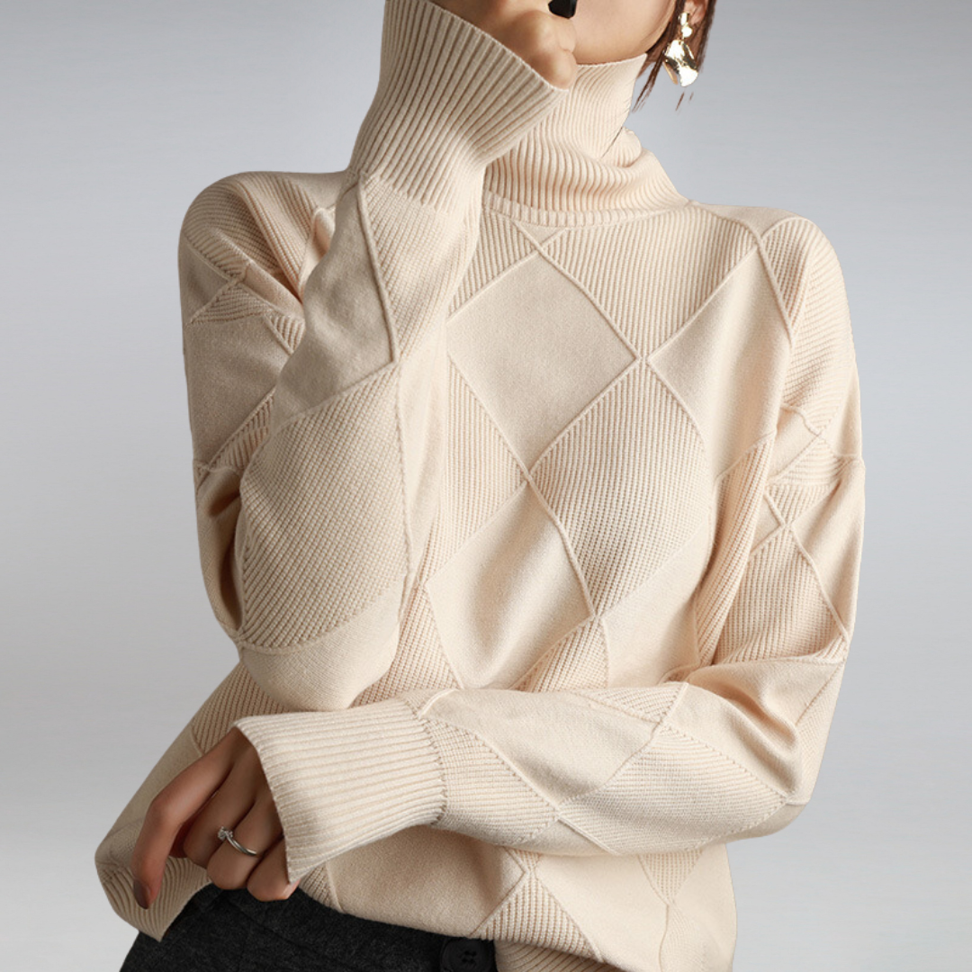Heidi-Mode | Maglia dolcevita in cashmere da donna
