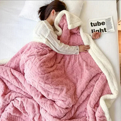 Couverture d'hiver chaude pour les nuits froides - épais, doux et élégants pour la chambre et le canapé