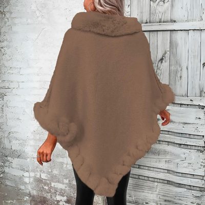 Liv - Mantella in maglia calda e raffinata