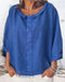 Emma - Une chemise ample de couleur unie