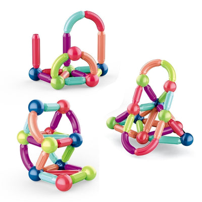 Blocchi MagnaFun - Giocattoli magnetici per il gioco creativo ed educativo