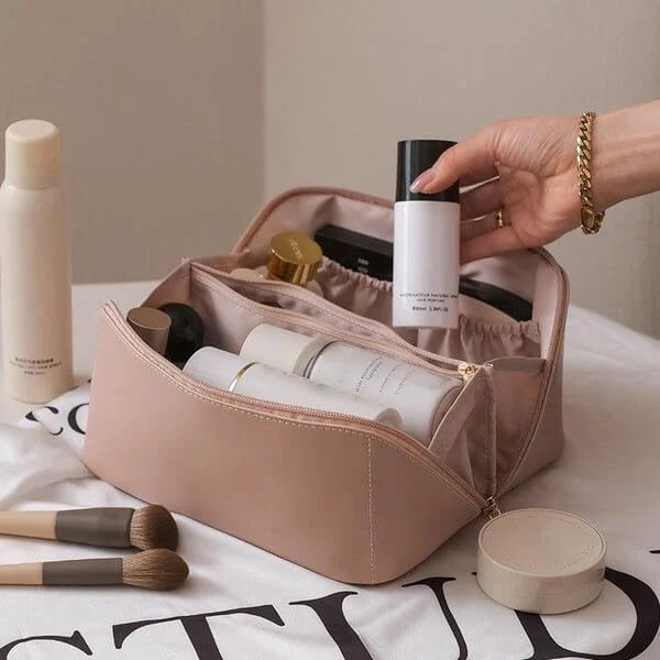 Borsa da viaggio per il make-up e borsa da toilette per signora