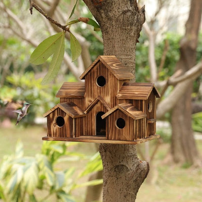 Voliera funzionale in legno WillowNest