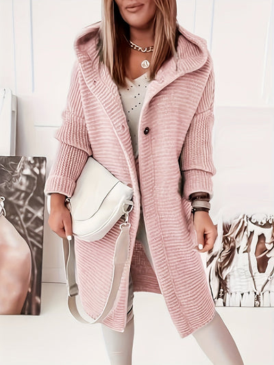 Cardigan elegante da donna con cappuccino - Kasjmier Look