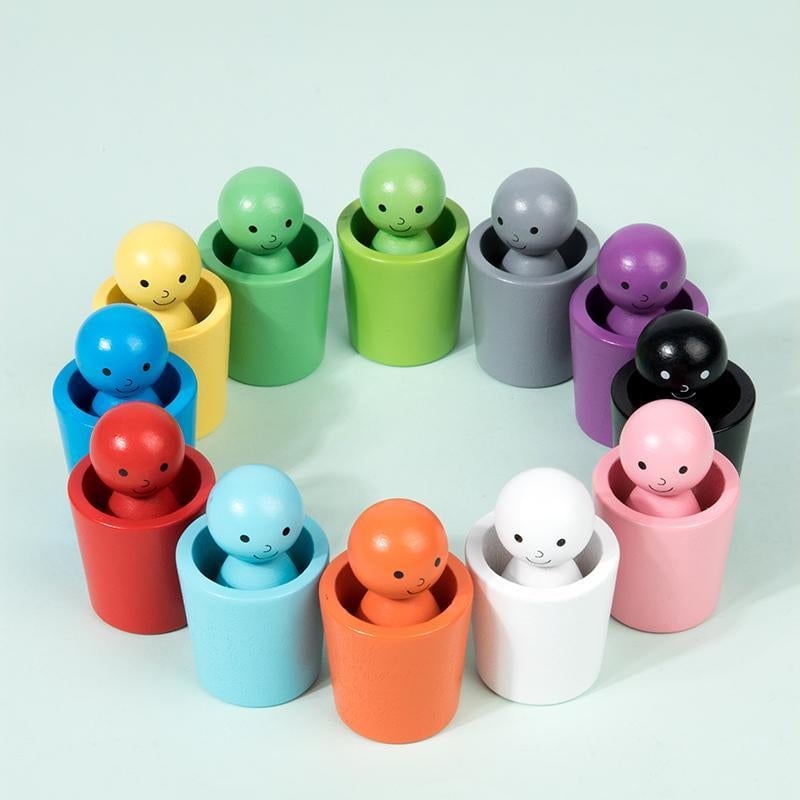 Tazza Montessori per la selezione dei colori