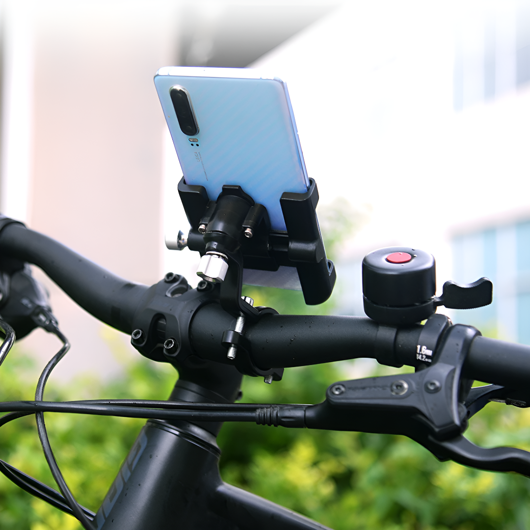 Supporto per cellulare ruotabile a 360° per biciclette