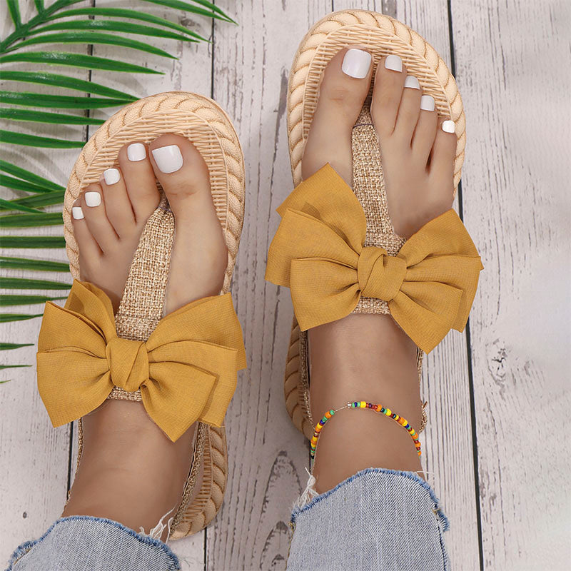 Levoire | Pantuflas con lazo