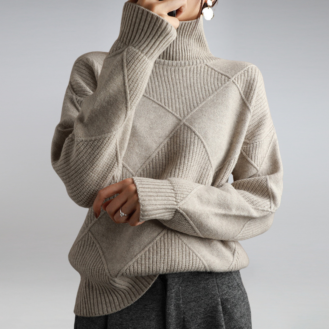 Heidi-Mode | Maglia dolcevita in cashmere da donna