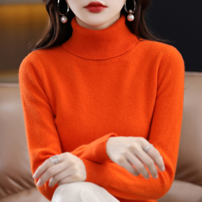 Maglia dolcevita da donna in cashmere di lusso - Elena