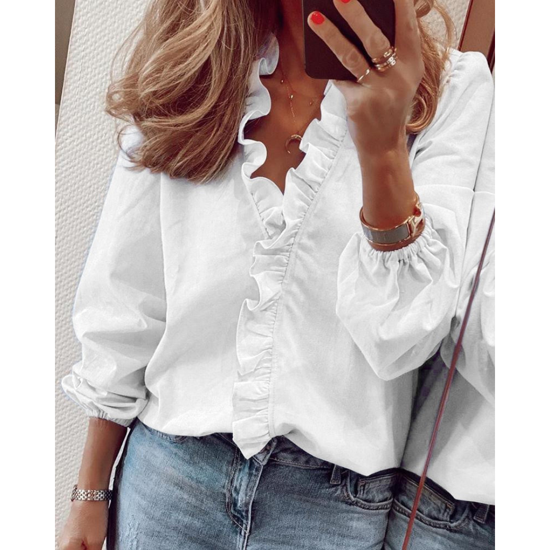 Camillea | Camicetta elegante da donna | Maniche a sbuffo