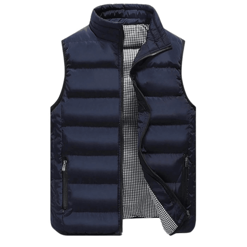 Chaleco acolchado premium: chaqueta elegante y de manga caliente para hombres y mujeres