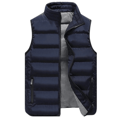Chaleco acolchado premium: chaqueta elegante y de manga caliente para hombres y mujeres