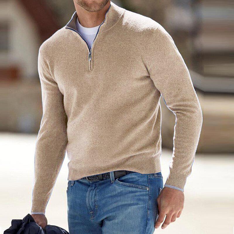 Suéter cómodo con cremallera para hombre | Perfecto para todas las estaciones