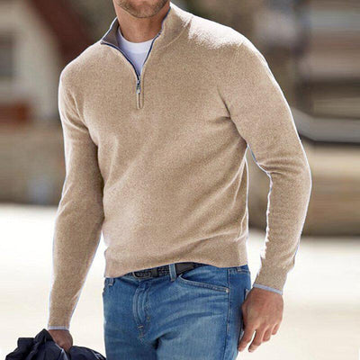 Suéter cómodo con cremallera para hombre | Perfecto para todas las estaciones