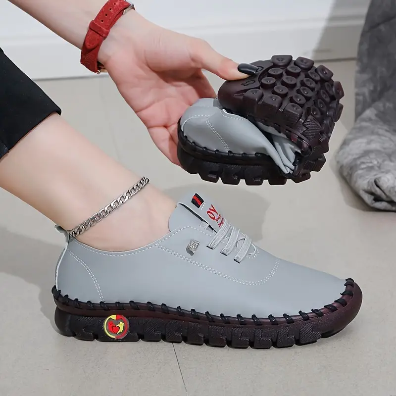 LISA - Zapatos de piel ligeros y antideslizantes para mujer