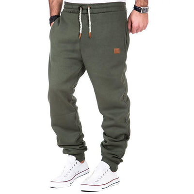Max Comfort | Pantaloni da jogging da uomo in tinta unita con coulisse ed elastico in vita