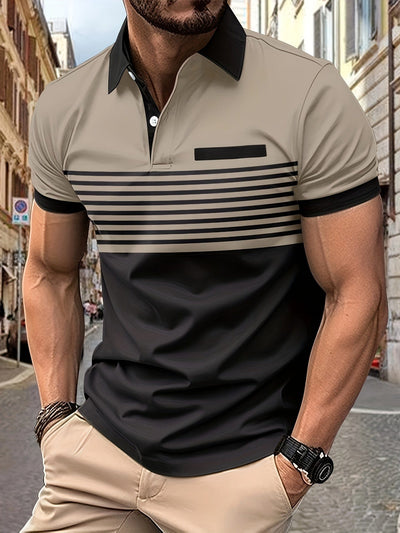 Polo de verano a rayas para hombre | Louis