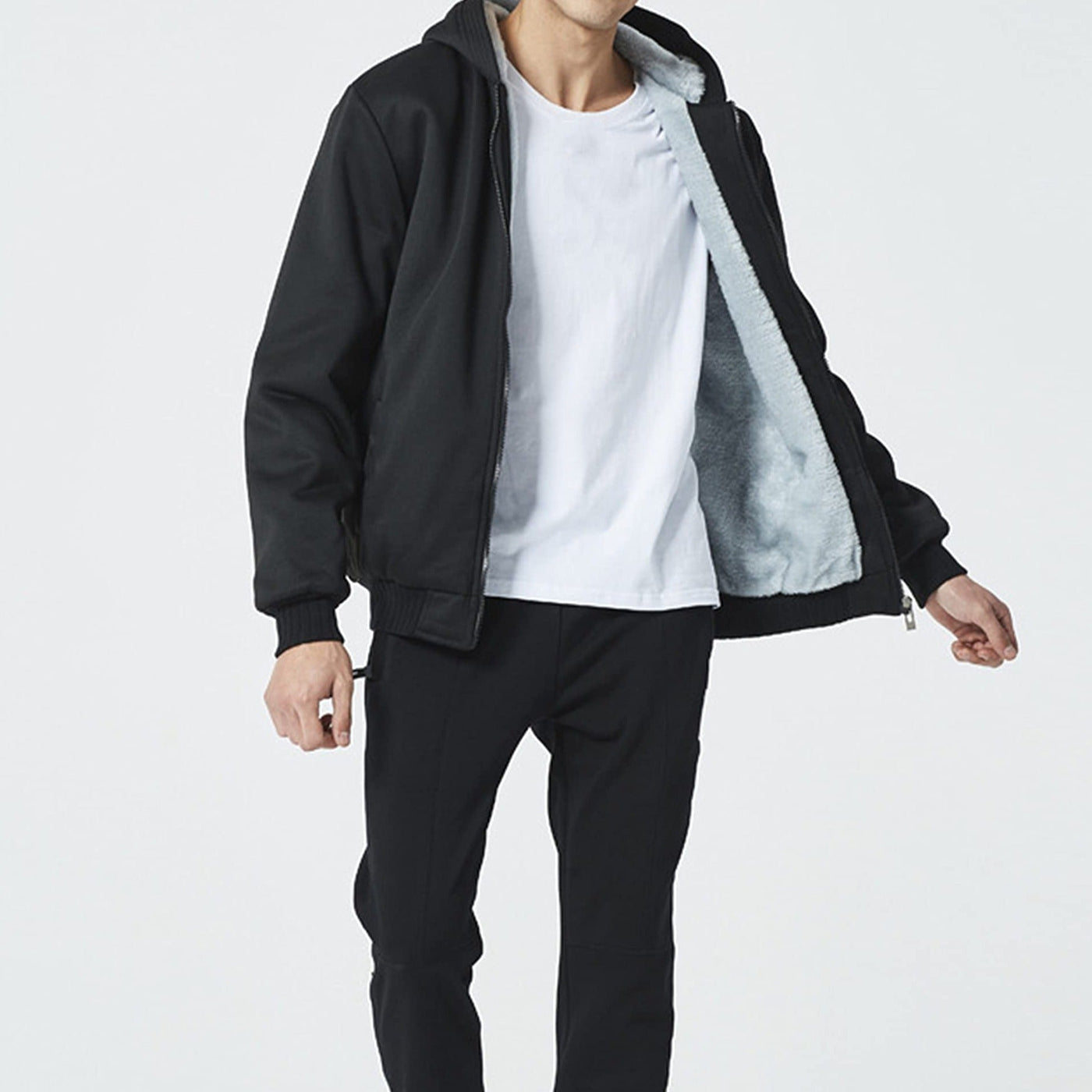 Chaqueta polar de invierno para hombre 