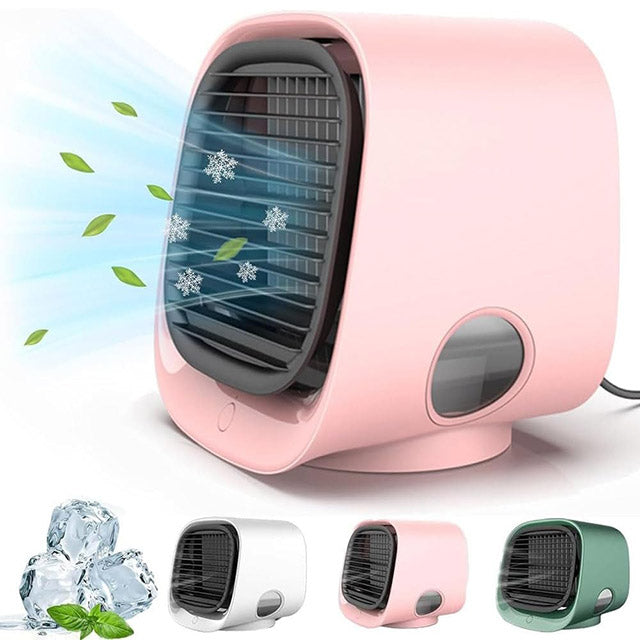 Mini enfriador de aire USB: ventilador personal compacto