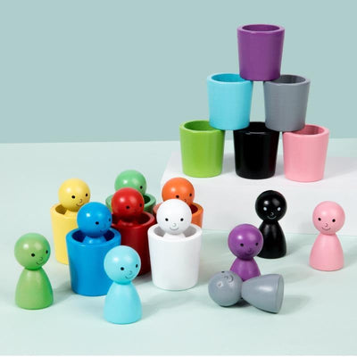 Tazza Montessori per la selezione dei colori