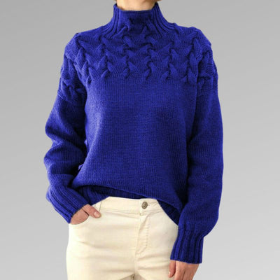 Caja - maglione a collo alto - elegante e caldo