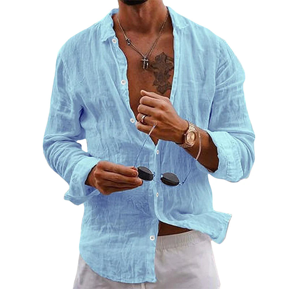Camisa Anderson-Leinen