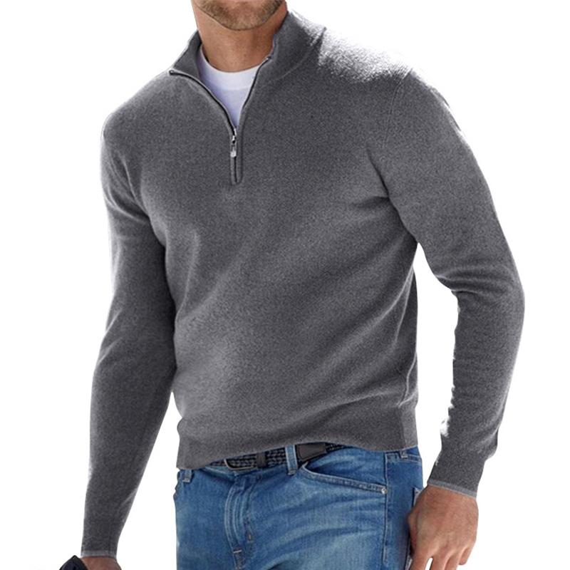 Suéter cómodo con cremallera para hombre | Perfecto para todas las estaciones