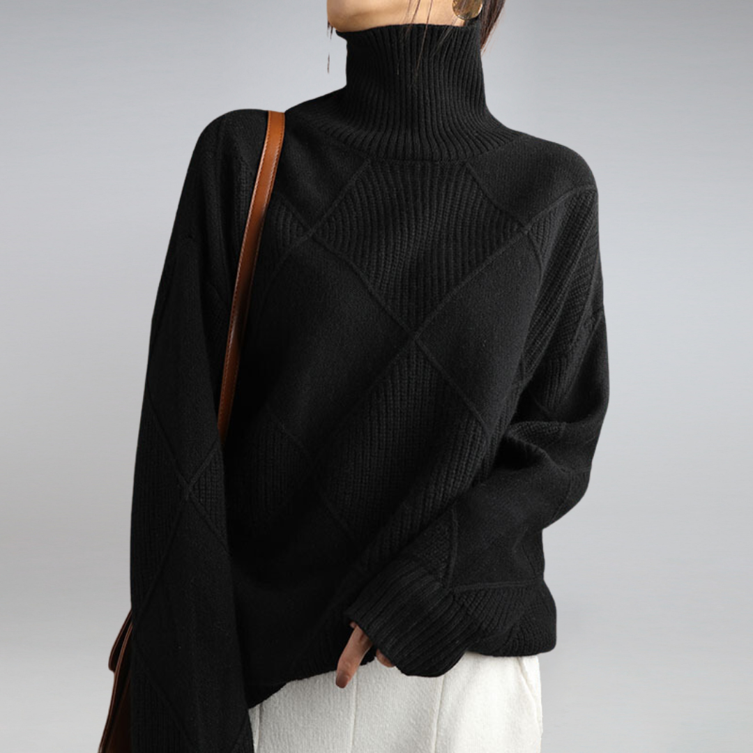 Heidi-Mode | Maglia dolcevita in cashmere da donna