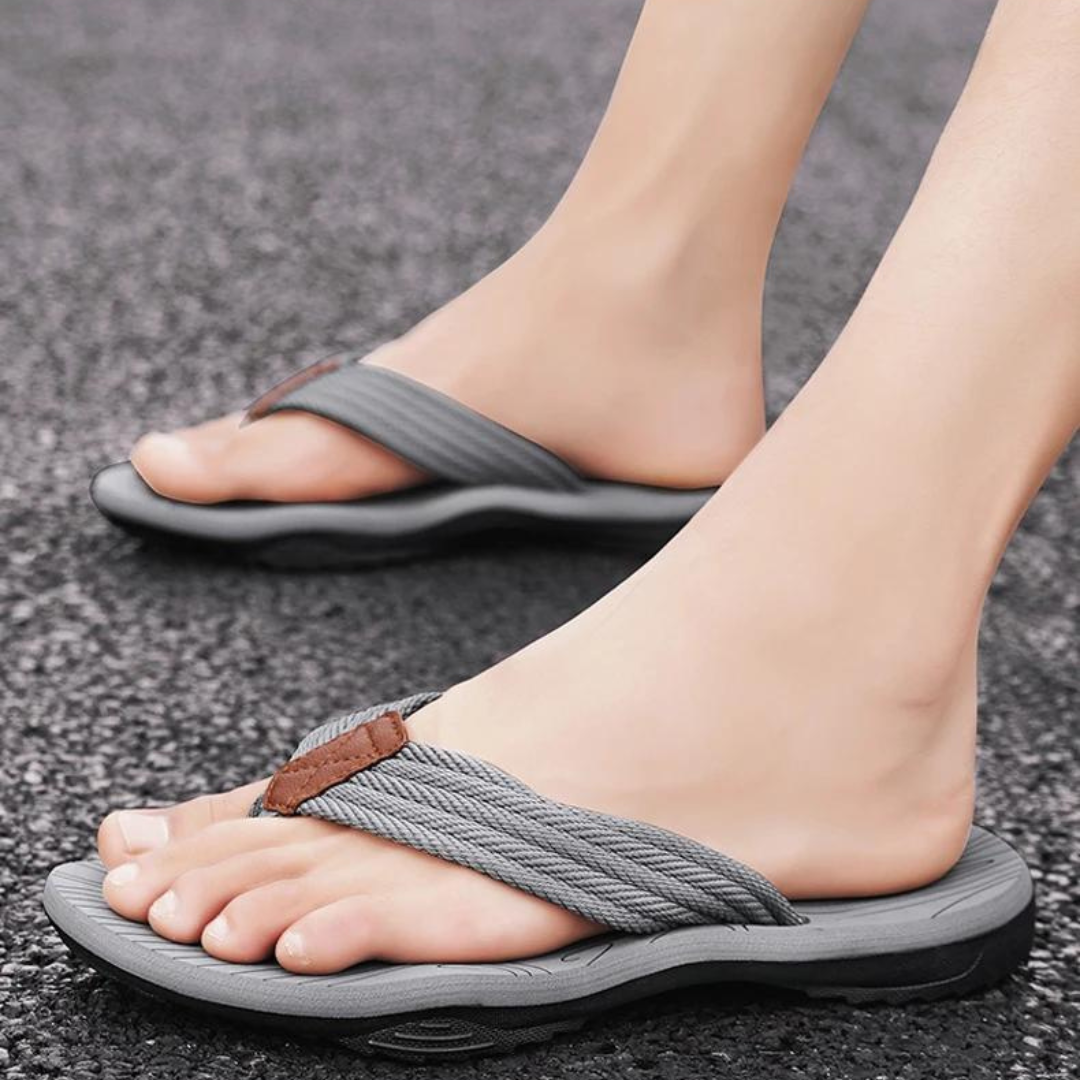 Zapatillas de hombre suaves y cómodas.