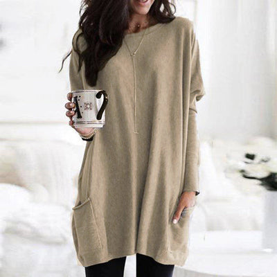 Jersey de mujer con bolsillos 