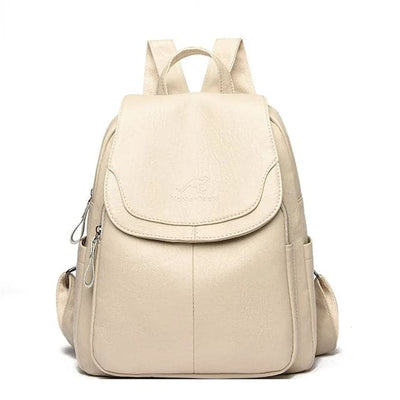 Sac à dos en cuir anti-Thet pour les femmes à la mode | Edah