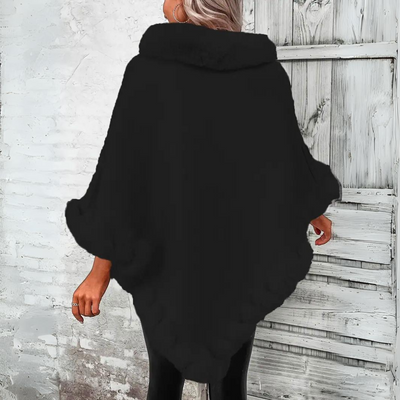 Liv - Mantella in maglia calda e raffinata