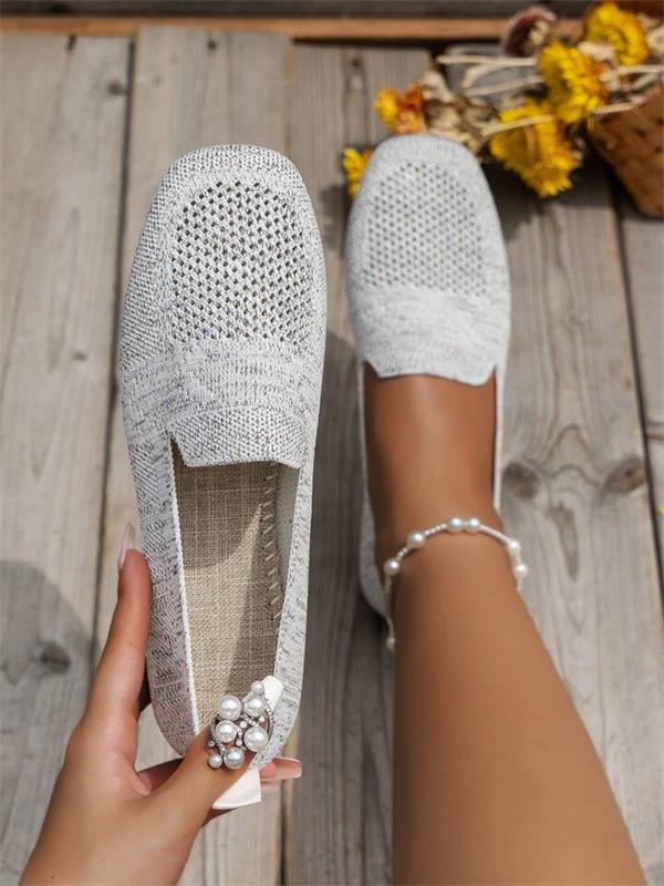 Claudia - Zapatos bajos para mujer cómodos, antideslizantes y con soporte para el arco.