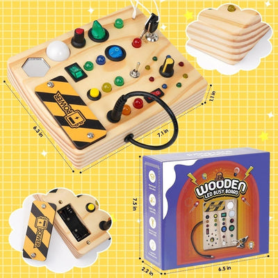 SparkQuest - Gioco montessoriano per bambini piccoli con 27 luci LED