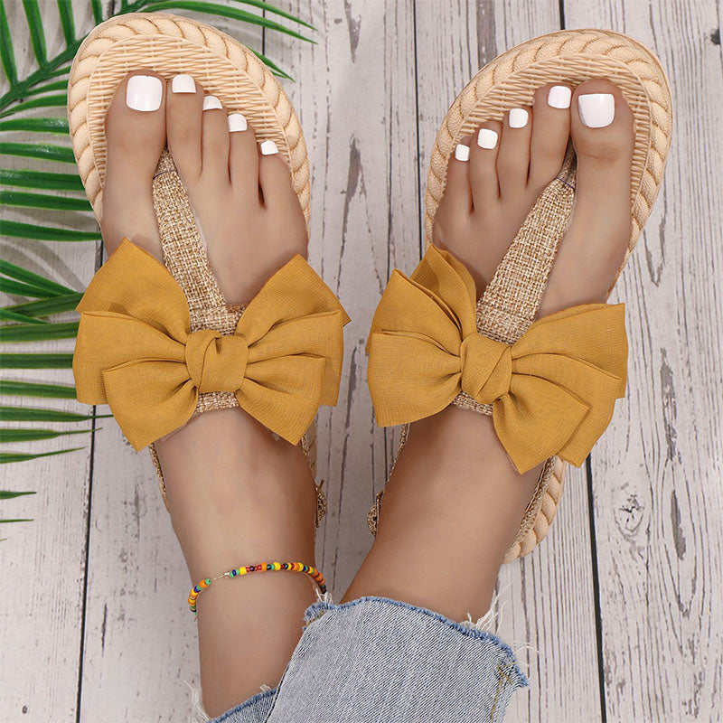 Levoire | Pantuflas con lazo