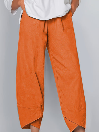 Culottes ligeros de pierna ancha