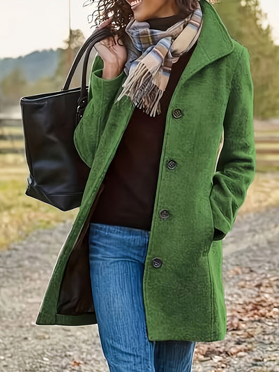 Giacca in pile Elara - Elegante e calda per le donne in autunno e in inverno