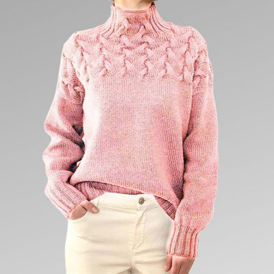 Caja - maglione a collo alto - elegante e caldo